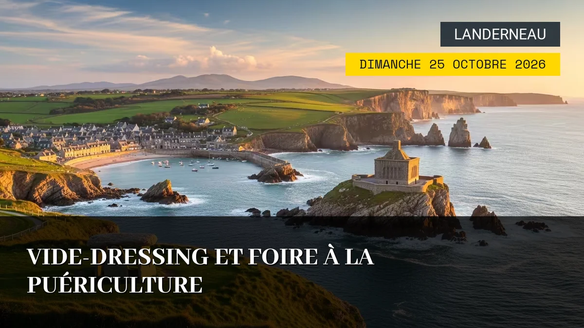 Affiche de l'événement : Vide-dressing et Foire à la puériculture – Dimanche 25 Octobre 2026