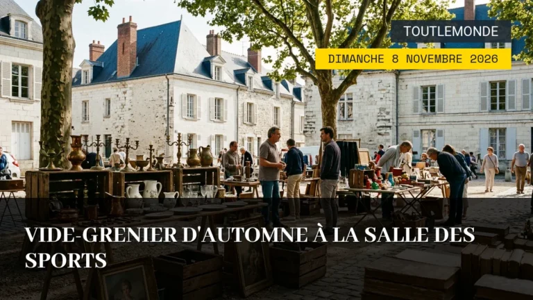 Vide-Grenier d’Automne à la Salle des Sports – Dimanche 8 Novembre 2026