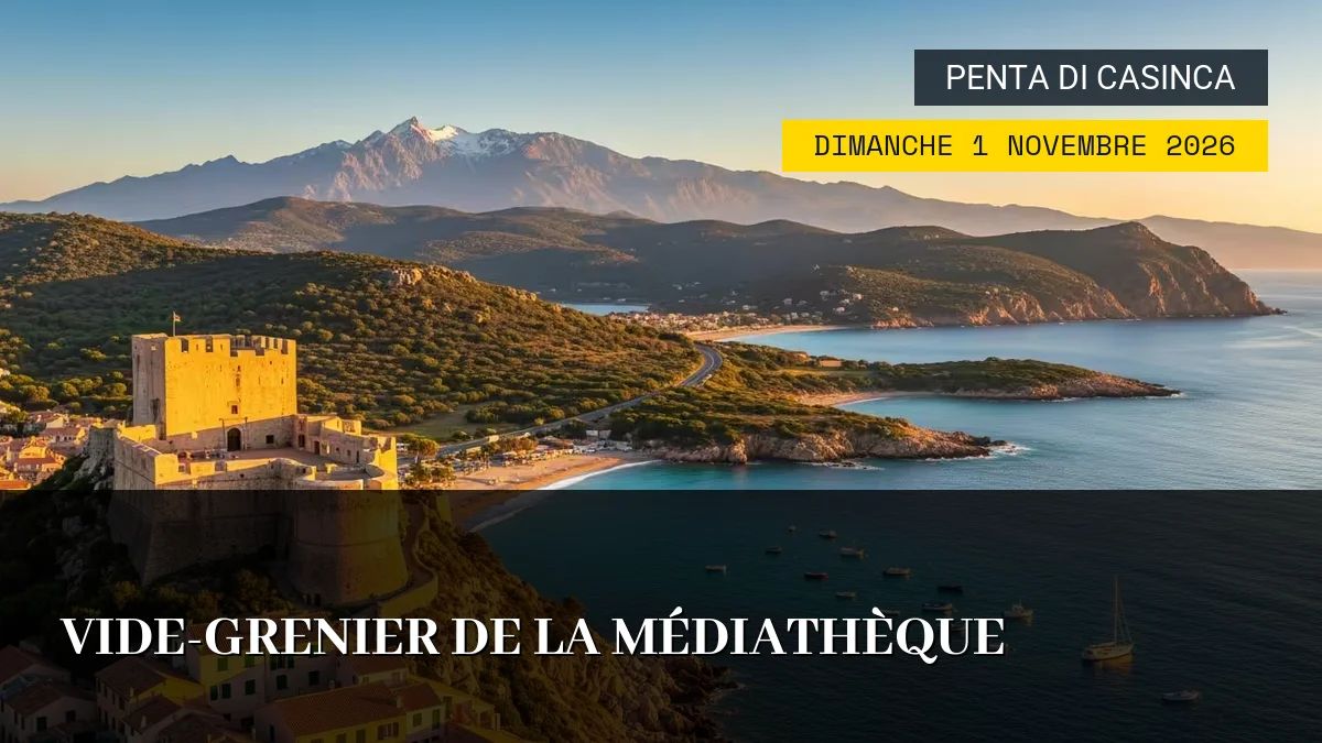 Affiche de l'événement : Vide-Grenier de la Médiathèque – Dimanche 1 Novembre 2026
