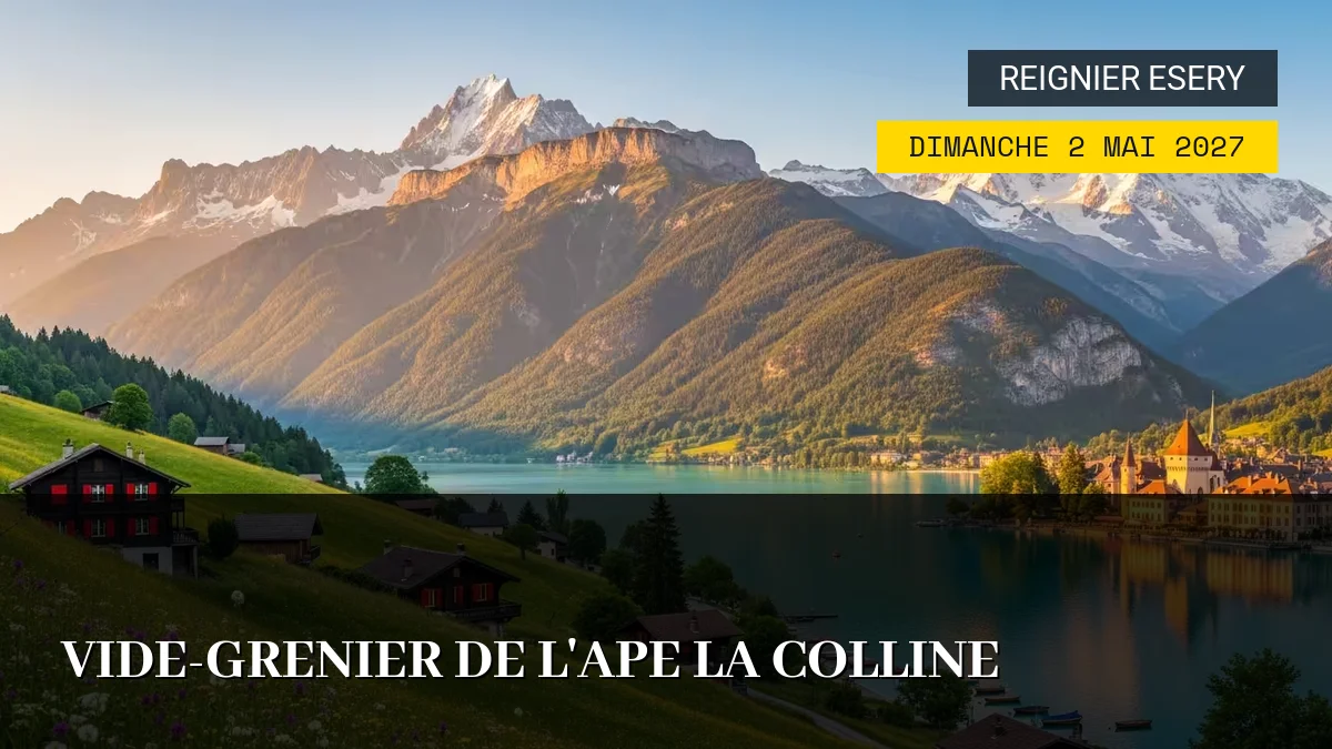 Affiche de l'événement : Vide-Grenier de l&rsquo;APE La Colline – Dimanche 2 Mai 2027