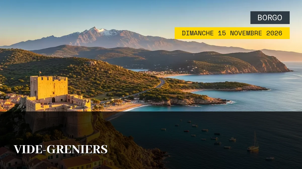 Affiche de l'événement : Vide-greniers – Dimanche 15 Novembre 2026