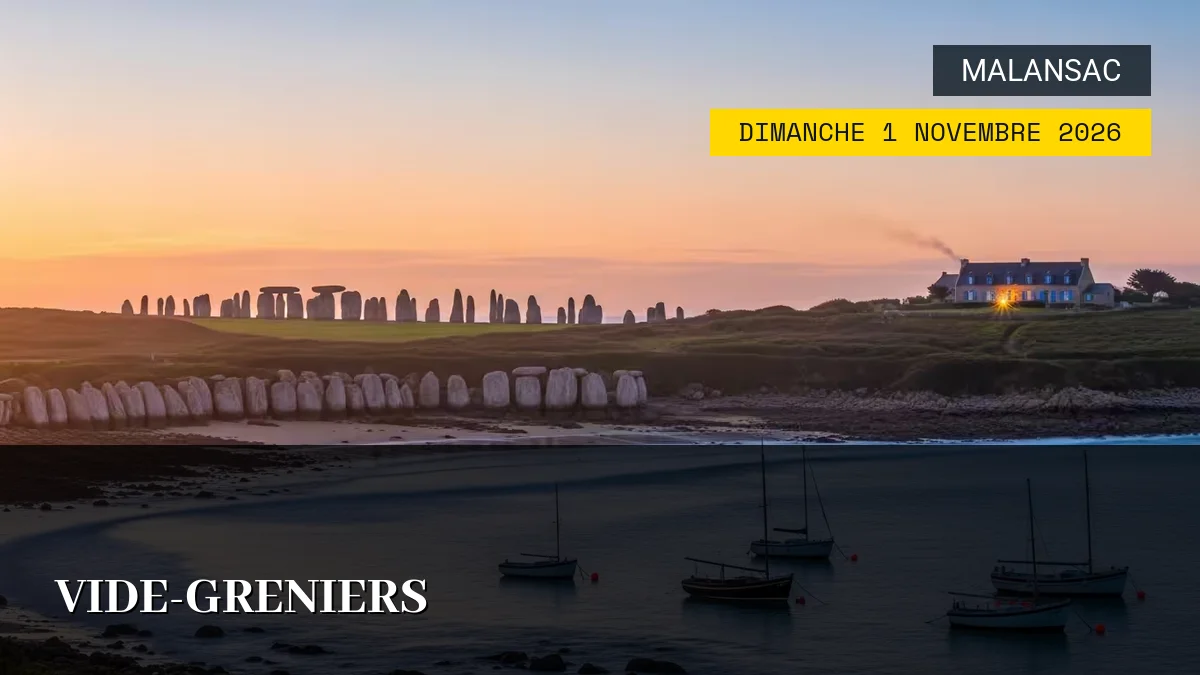 Affiche de l'événement : Vide-greniers – Dimanche 1 Novembre 2026