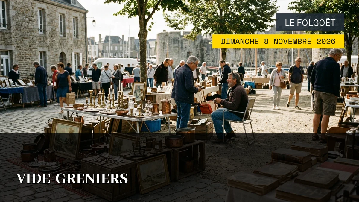 Affiche de l'événement : Vide-Greniers – Dimanche 8 Novembre 2026