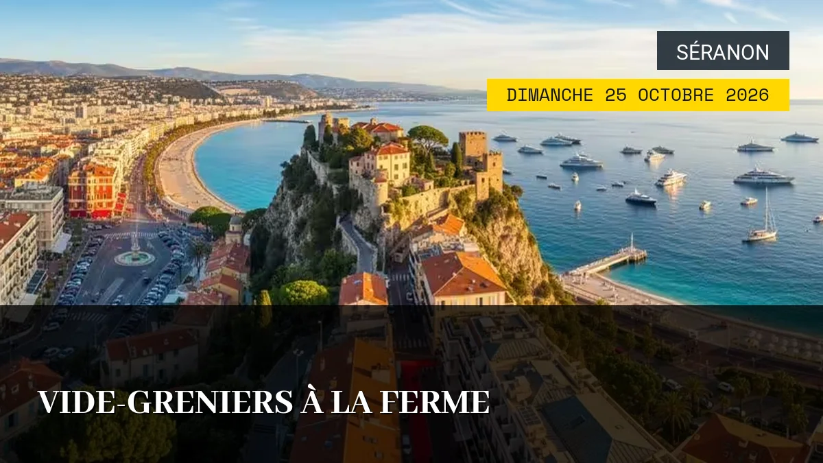 Affiche de l'événement : Vide-greniers à la ferme – Dimanche 25 Octobre 2026