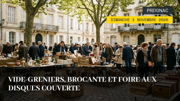 Vide-Greniers, Brocante et Foire aux Disques Couverte – Dimanche 1 Novembre 2026