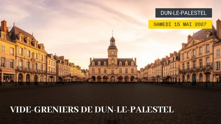 Vide-Greniers de Dun-le-Palestel – Samedi 15 Mai 2027