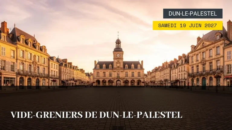 Vide-greniers de Dun-le-Palestel – Samedi 19 Juin 2027
