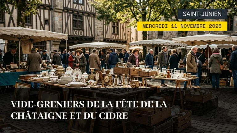 Vide-greniers de la Fête de la Châtaigne et du Cidre – Mercredi 11 Novembre 2026