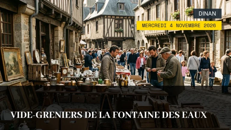 Vide-greniers de la Fontaine des Eaux – Mercredi 4 Novembre 2026