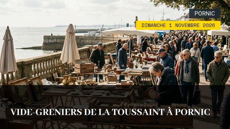 Vide-Greniers de la Toussaint à Pornic – Dimanche 1 Novembre 2026