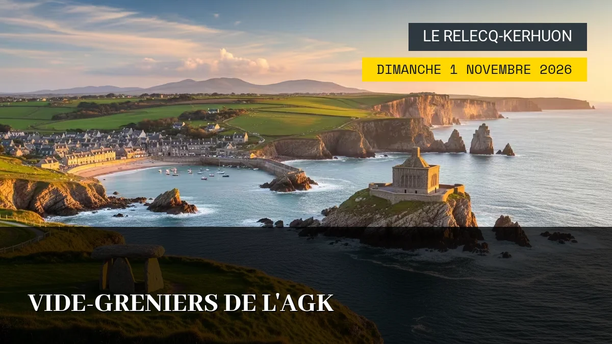 Affiche de l'événement : Vide-greniers de l&rsquo;AGK – Dimanche 1 Novembre 2026