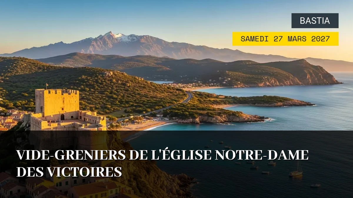 Affiche de l'événement : Vide-Greniers de l&rsquo;Église Notre-Dame des Victoires – Samedi 27 Mars 2027