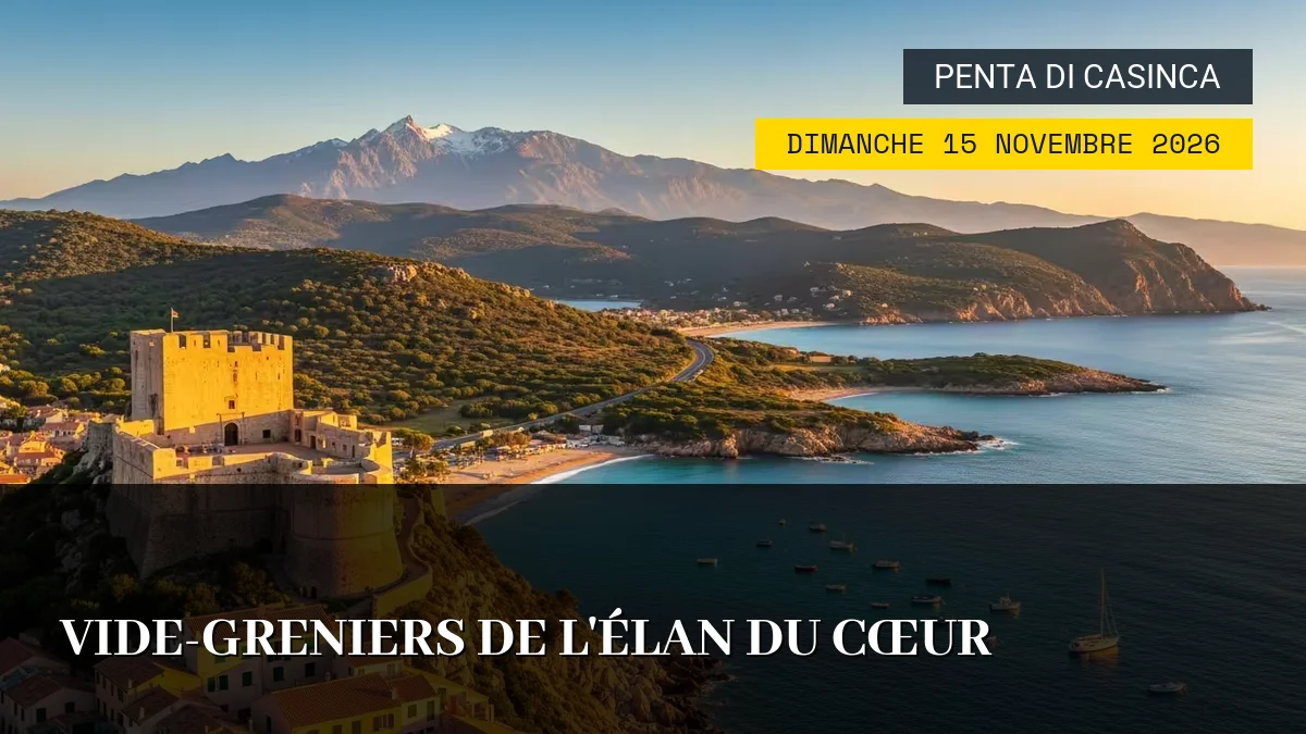 Affiche de l'événement : Vide-greniers de l&rsquo;Élan du Cœur – Dimanche 15 Novembre 2026