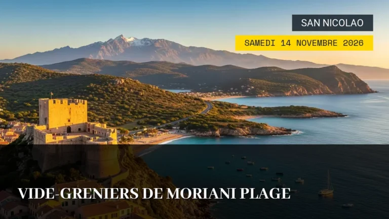 Vide-greniers de Moriani Plage – Samedi 14 Novembre 2026