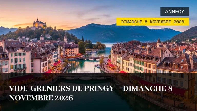 Vide-Greniers de Pringy – Dimanche 8 Novembre 2026