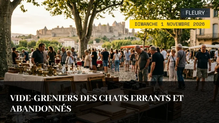 Vide-greniers des chats errants et abandonnés – Dimanche 1 Novembre 2026
