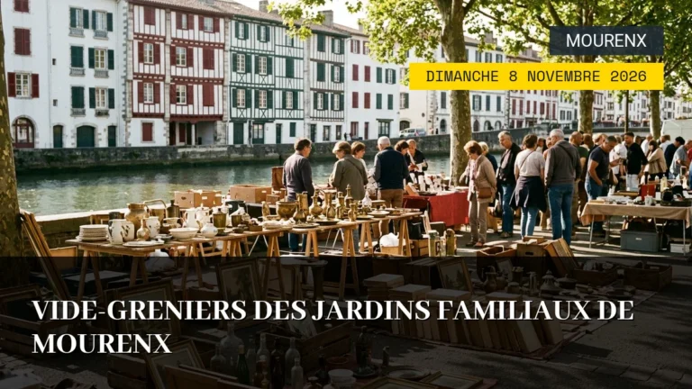 Vide-greniers des jardins familiaux de Mourenx – Dimanche 8 Novembre 2026