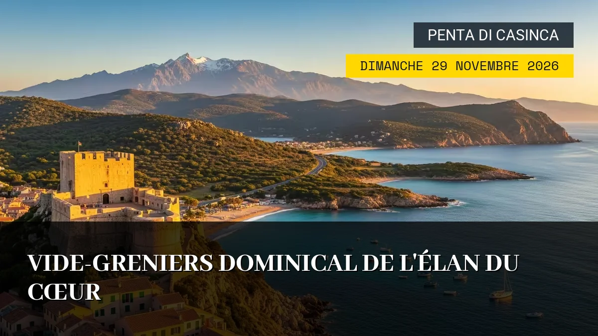 Affiche de l'événement : Vide-greniers dominical de l&rsquo;Élan du Cœur – Dimanche 29 Novembre 2026