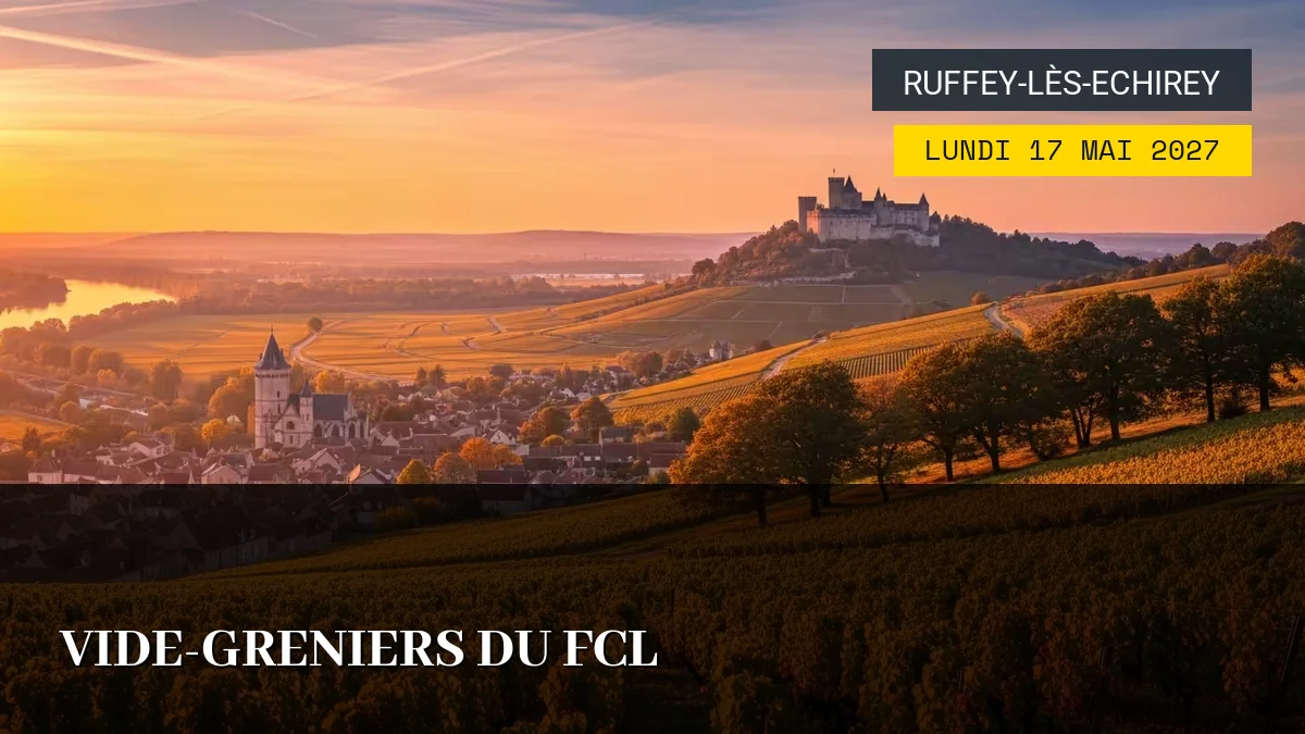 Affiche de l'événement : Vide-Greniers du FCL – Lundi 17 Mai 2027