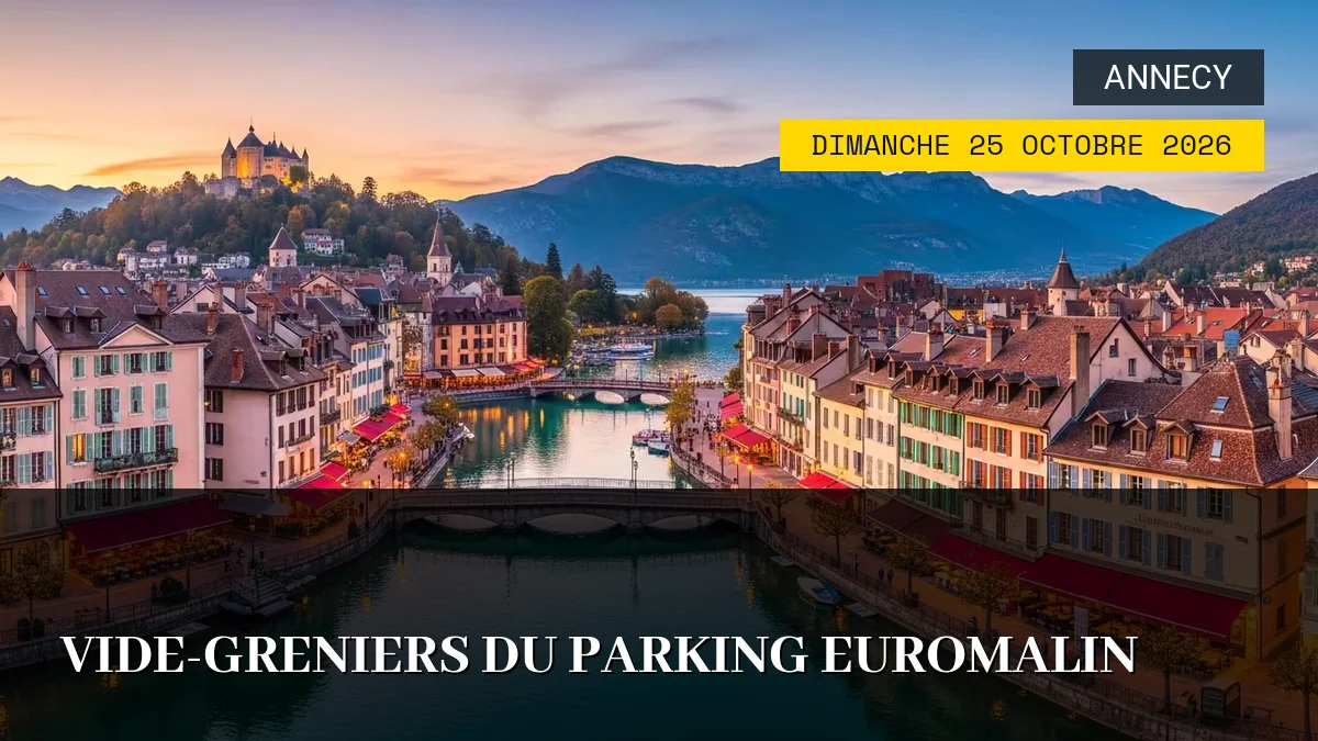 Affiche de l'événement : Vide-greniers du Parking Euromalin – Dimanche 25 Octobre 2026