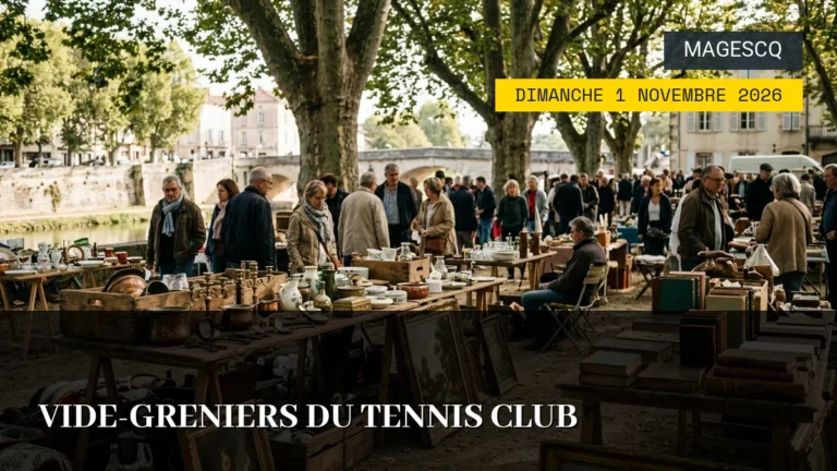Vide-Greniers du Tennis Club – Dimanche 1 Novembre 2026