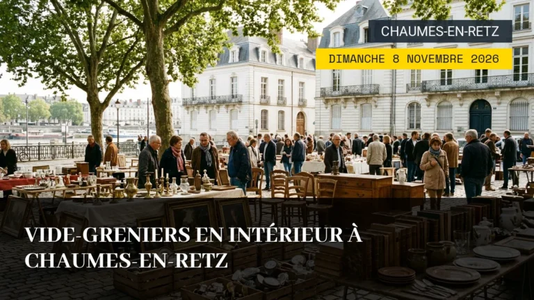 Vide-Greniers en Intérieur à Chaumes-en-Retz – Dimanche 8 Novembre 2026