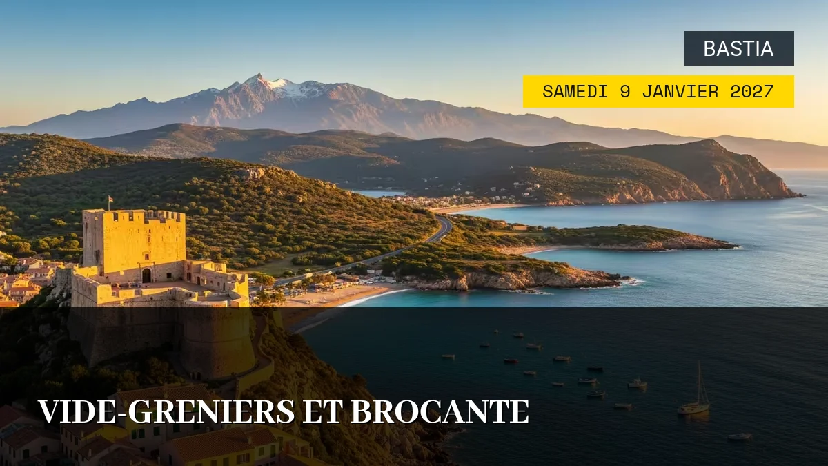 Affiche de l'événement : Vide-greniers et Brocante – Samedi 9 Janvier 2027