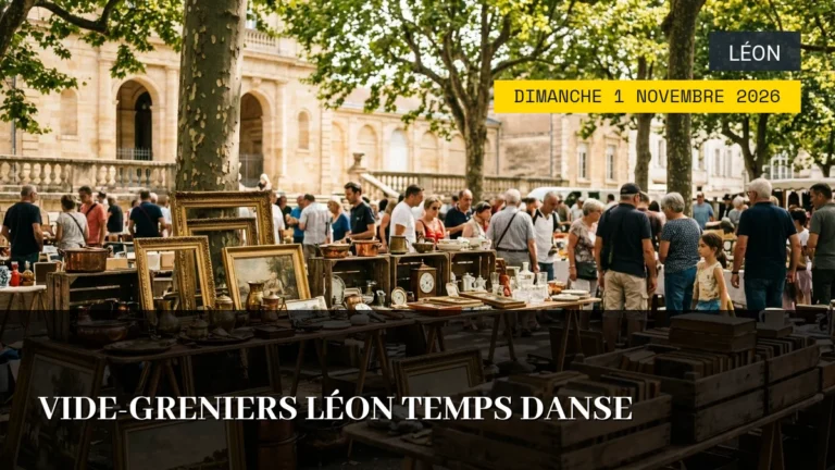 Vide-Greniers Léon Temps Danse – Dimanche 1 Novembre 2026