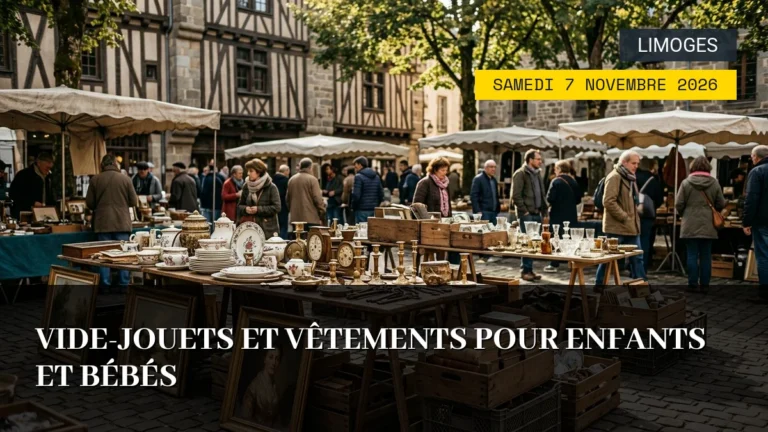 Vide-jouets et vêtements pour enfants et bébés – Samedi 7 Novembre 2026