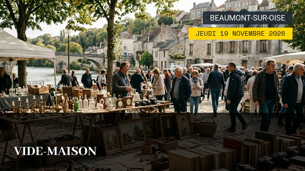Affiche de l'événement : Vide-Maison — Du Jeudi 19 Novembre 2026 au Vendredi 20 Novembre 2026
