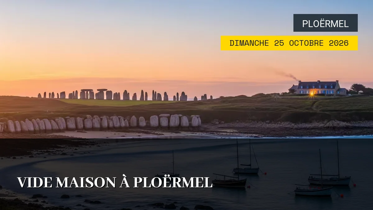 Affiche de l'événement : Vide Maison à Ploërmel – Dimanche 25 Octobre 2026