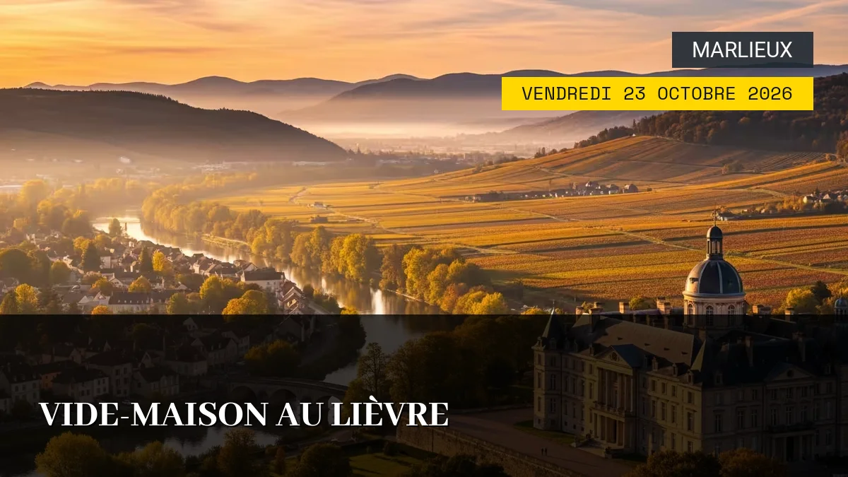 Affiche de l'événement : Vide-Maison au Lièvre – Vendredi 23 Octobre 2026