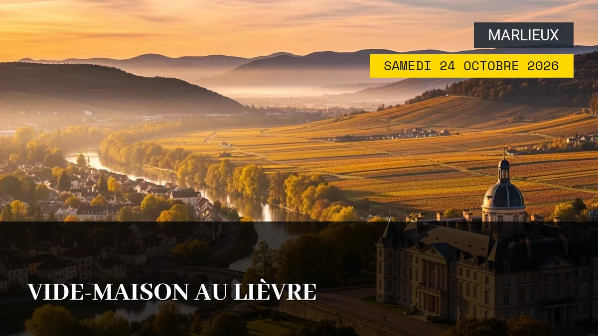 Affiche de l'événement : Vide-Maison au Lièvre – Samedi 24 Octobre 2026