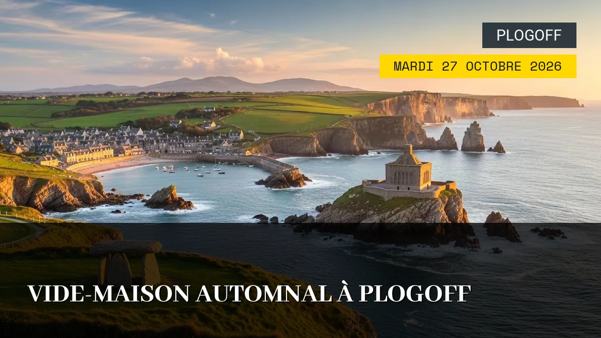 Affiche de l'événement : Vide-Maison Automnal à Plogoff – Mardi 27 Octobre 2026