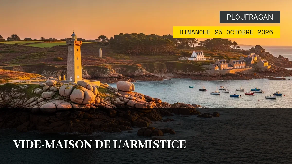 Affiche de l'événement : Vide-Maison de l&rsquo;Armistice – Dimanche 25 Octobre 2026