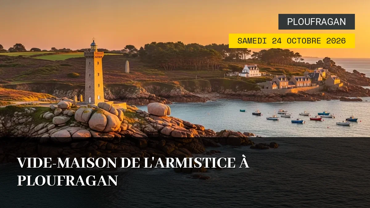 Affiche de l'événement : Vide-Maison de l&rsquo;Armistice à Ploufragan – Samedi 24 Octobre 2026