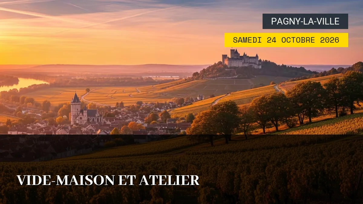 Affiche de l'événement : Vide-Maison et Atelier – Samedi 24 Octobre 2026