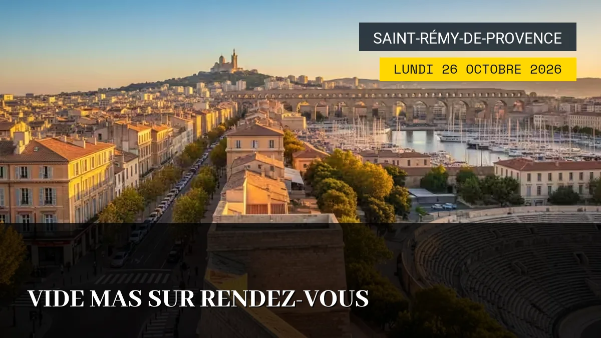 Affiche de l'événement : Vide Mas sur rendez-vous – Lundi 26 Octobre 2026