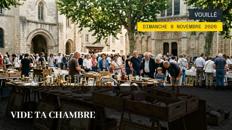 Vide Ta Chambre – Dimanche 8 Novembre 2026
