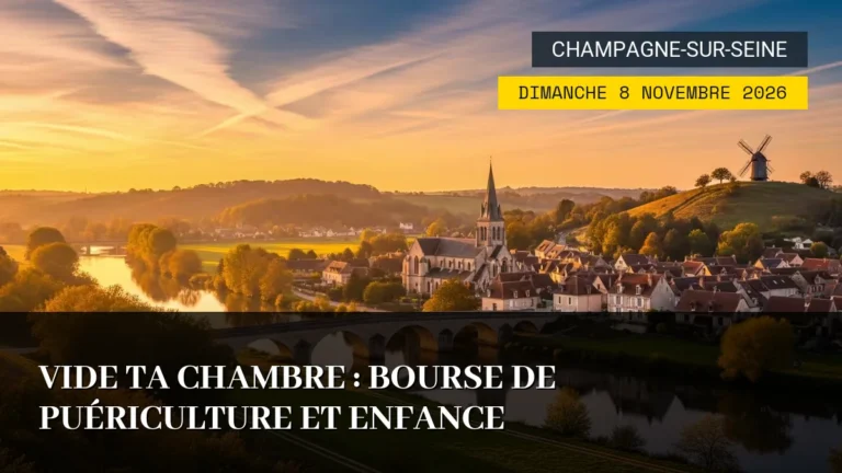 Vide ta Chambre : Bourse de Puériculture et Enfance – Dimanche 8 Novembre 2026