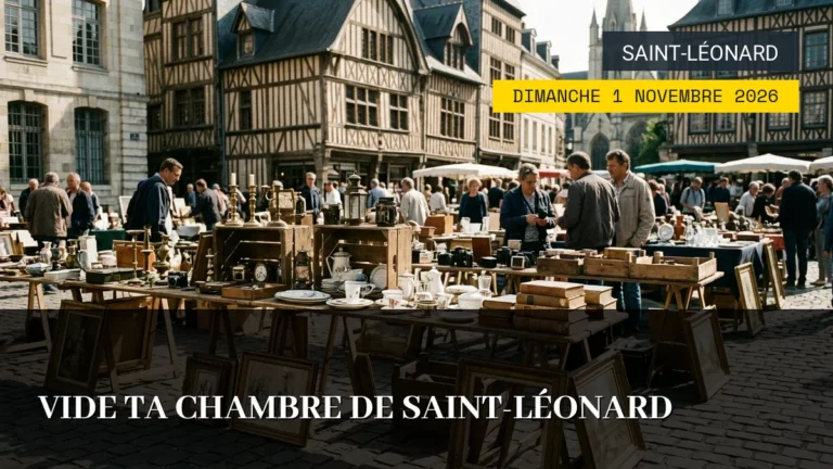Vide Ta Chambre de Saint-Léonard – Dimanche 1 Novembre 2026