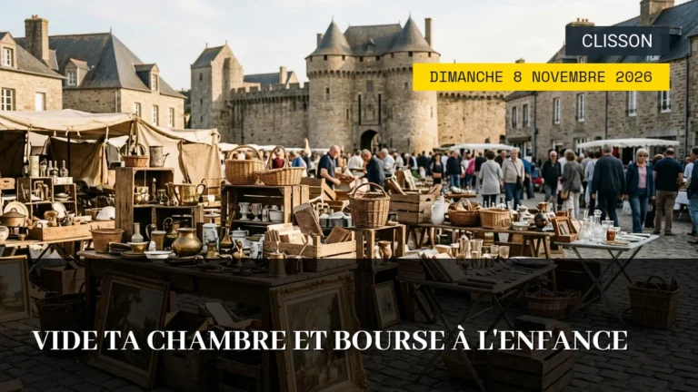 Vide ta Chambre et Bourse à l’Enfance – Dimanche 8 Novembre 2026
