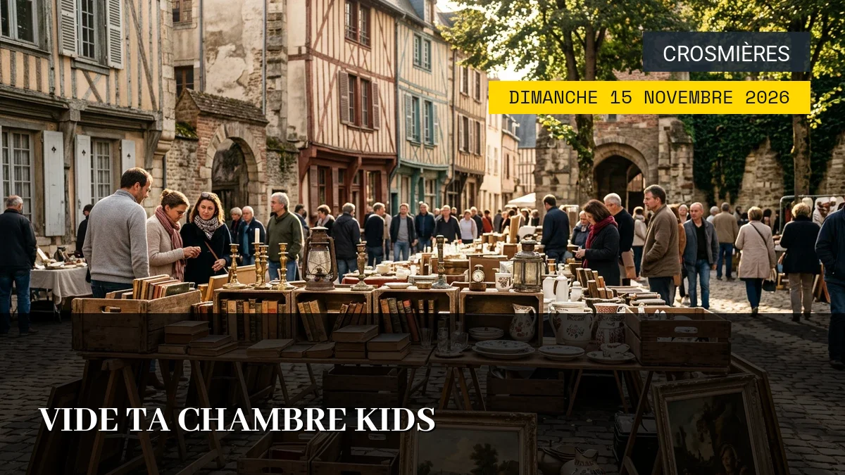 Affiche de l'événement : Vide Ta Chambre Kids – Dimanche 15 Novembre 2026