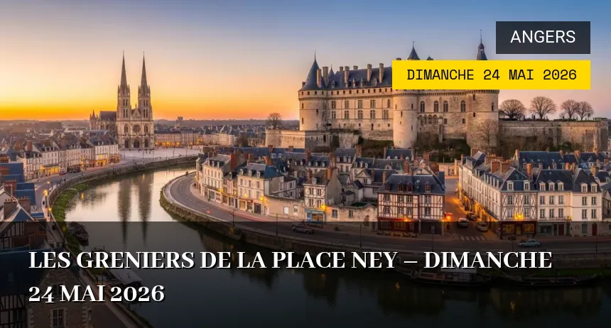 Affiche de l'événement : Les Greniers de la Place Ney – Dimanche 24 Mai 2026
