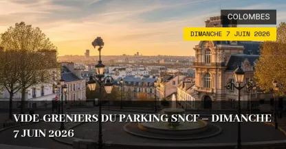 Vide-greniers du Parking SNCF – Dimanche 7 Juin 2026