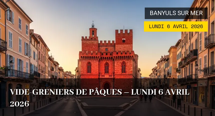 Affiche de l'événement : Vide-greniers de Pâques – Lundi 6 Avril 2026
