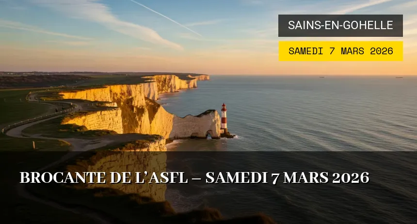 Affiche de l'événement : Brocante de l&rsquo;ASFL – Samedi 7 Mars 2026