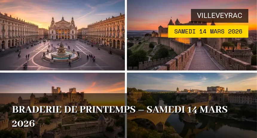 Affiche de l'événement : Braderie de printemps – Samedi 14 Mars 2026
