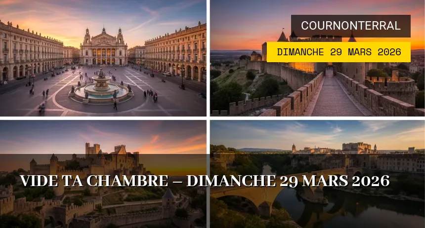 Affiche de l'événement : Vide ta chambre – Dimanche 29 Mars 2026