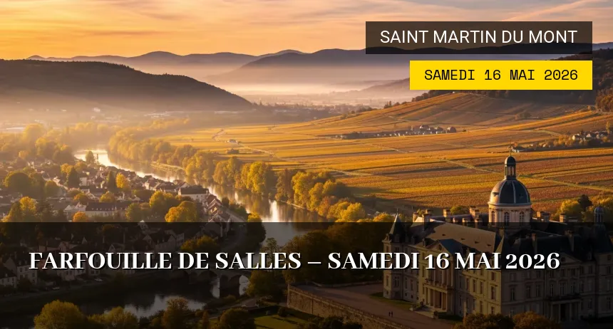 Affiche de l'événement : Farfouille de Salles – Samedi 16 Mai 2026